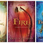 Covers of three Graceling Realm books