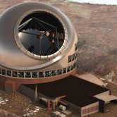 Artist's rendering of the proposed Thirty Meter Telescope