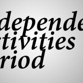 Independent Activities Period