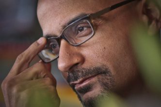 Junot Diaz photo by Bebeto Matthews, AP