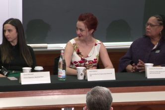 Panelists from Sexual Harassment and Gender Equity in Science