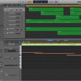 Logic Pro screen capture from WolframTones project