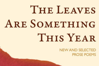 Book cover of The Leaves Are Something This Year